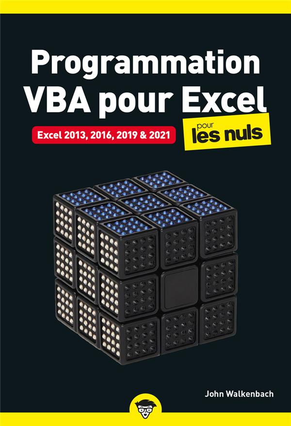 PROGRAMMATION VBA POUR EXCEL POUR LES NULS POCHE - NOUVELLE EDITION