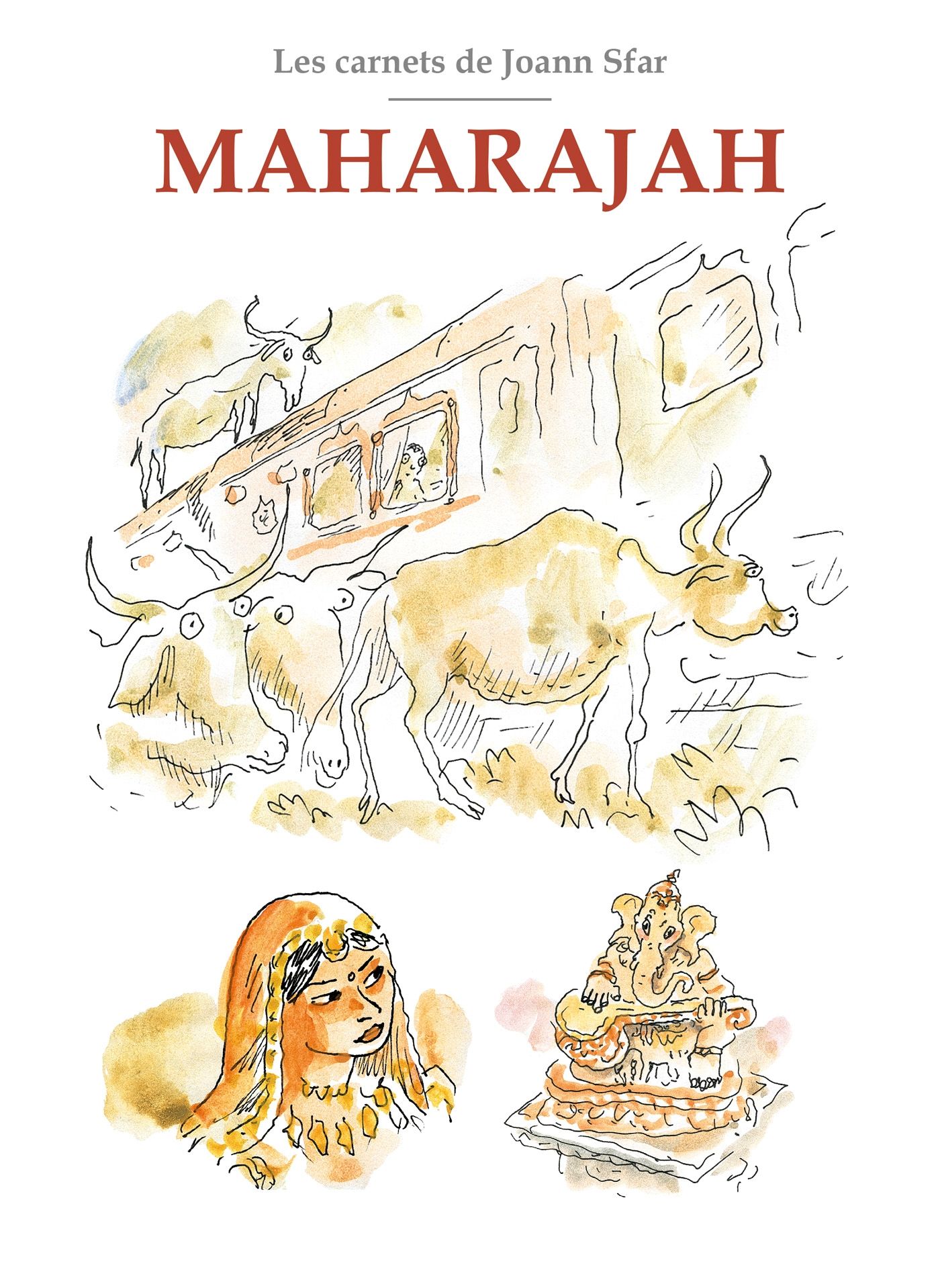 LES CARNETS DE JOANN SFAR - ONE-SHOT - LES CARNETS DE JOANN SFAR - MAHARAJAH