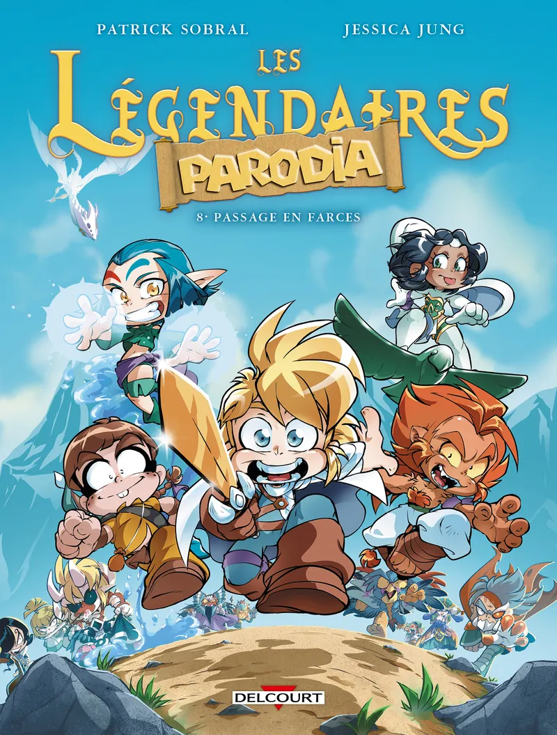 LES LEGENDAIRES - PARODIA T08 - PASSAGES EN FARCES - VOL08