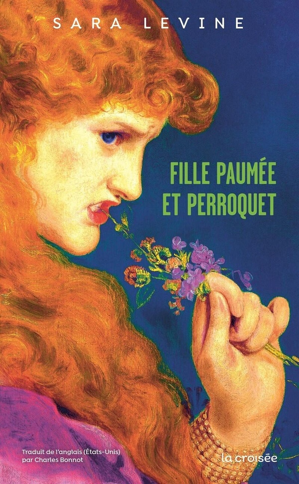 FILLE PAUMEE ET PERROQUET