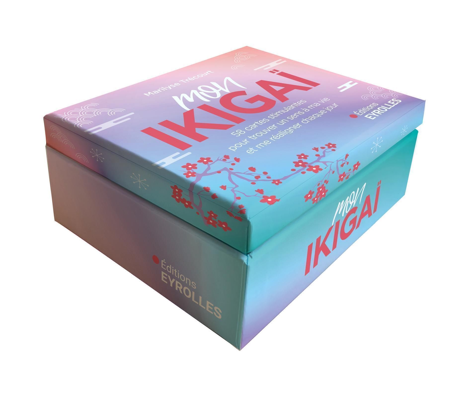 MON IKIGAI - 58 CARTES STIMULANTES POUR TROUVER UN SENS A MA VIE ET ME REALIGNER CHAQUE JOUR