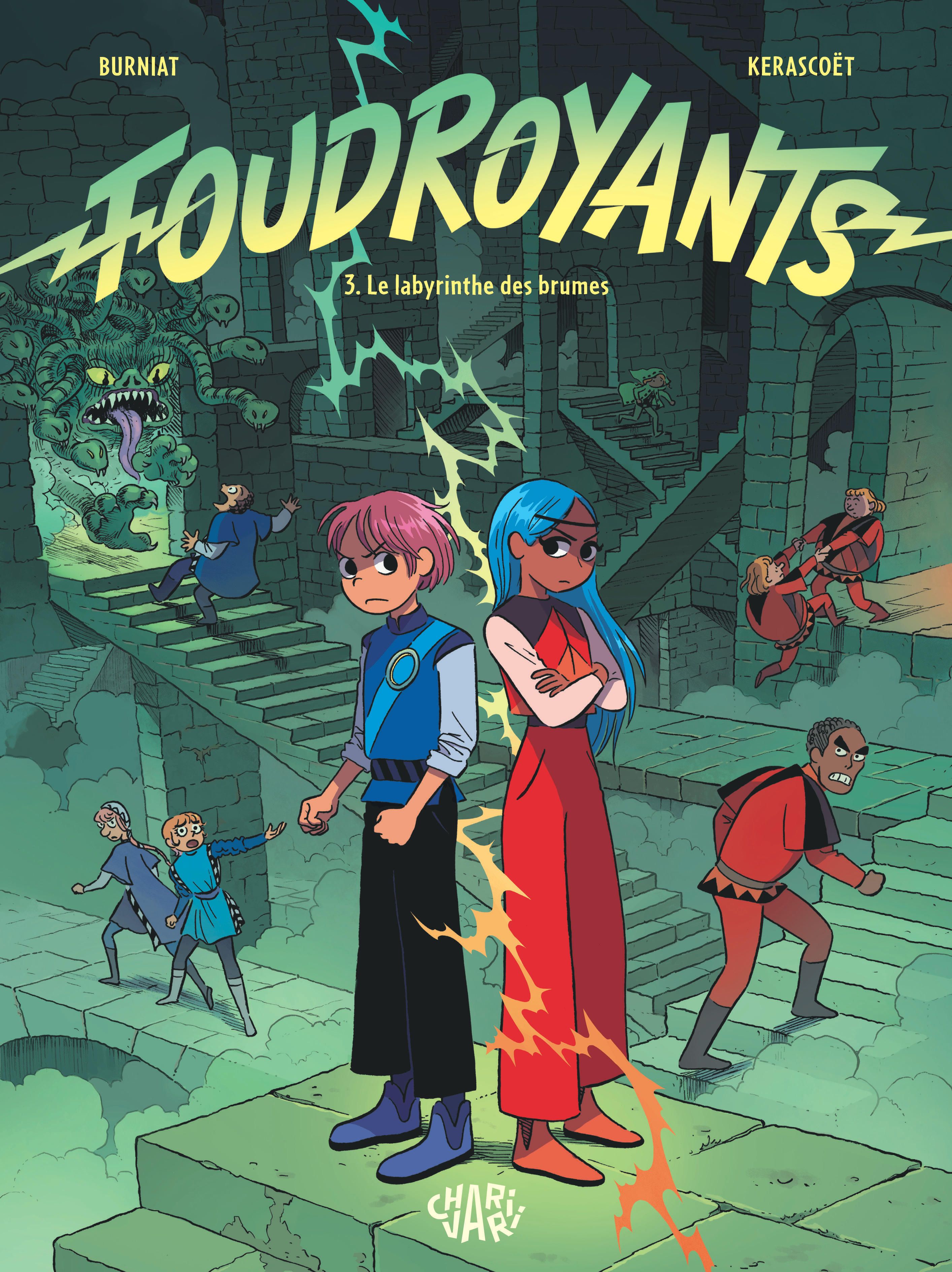 FOUDROYANTS - TOME 3 - LE LABYRINTHE DES BRUMES