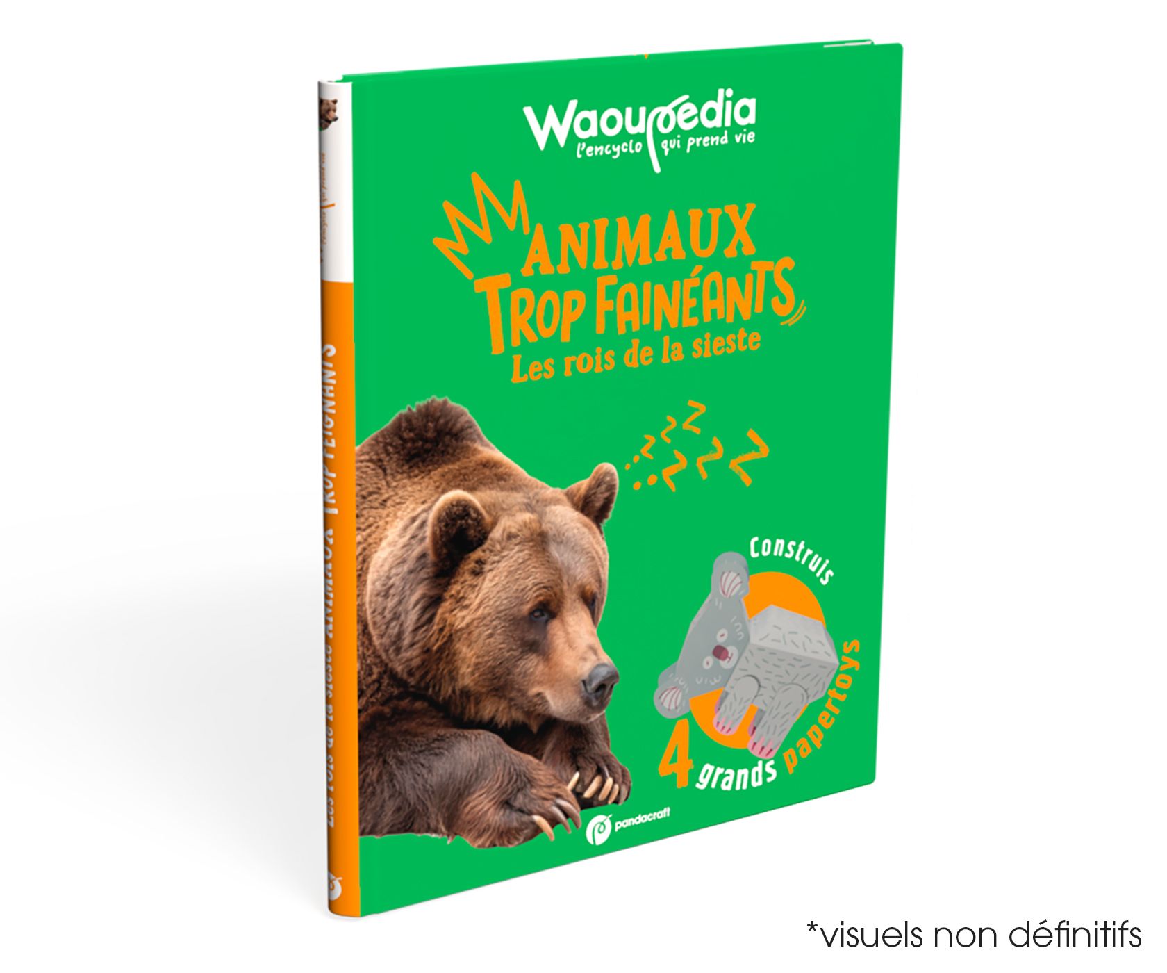 LES ROIS DE LA SIESTE, ANIMAUX TROP FAINEANTS - WAOUPEDIA 6-10 ANS - L'ENCYCLO QUI PREND VIE AVEC LE