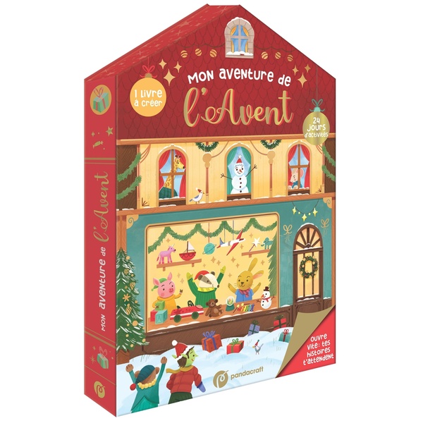 MON AVENTURE DE L'AVENT - 24 JEUX ET ACTIVITES POUR ATTENDRE NOEL