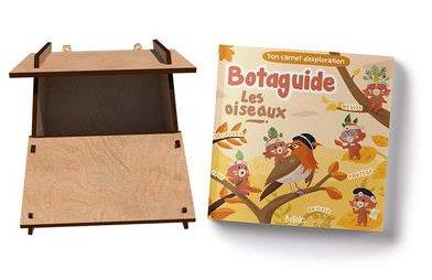 BOTAKI  KIT ACTIVITE OISEAUX - FABRIQUE TON NICHOIR A OISEAUX