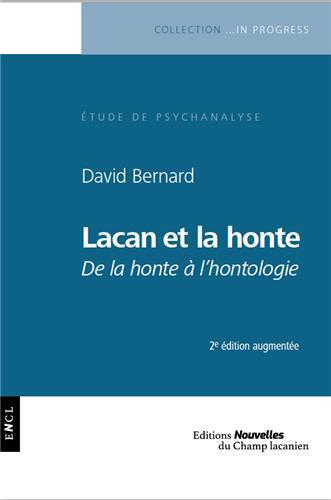 LACAN ET LA HONTE - DE LA HONTE A L'ONTOLOGIE