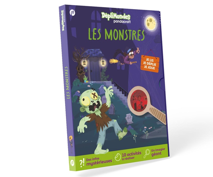 LES MONSTRES - DEPLIMONDES DES 4 ANS - LIS, DEPLIE, JOUE ET FRISSONNE AVEC LES MONSTRES D'HALLOWEEN