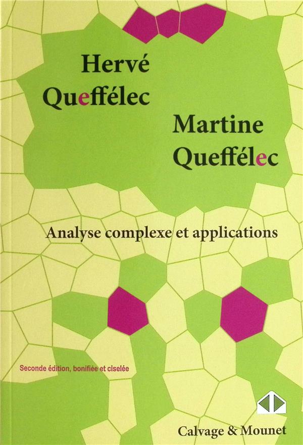 ANALYSE COMPLEXE ET APPLICATIONS