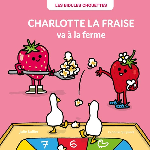 CHARLOTTE LA FRAISE VA A LA FERME