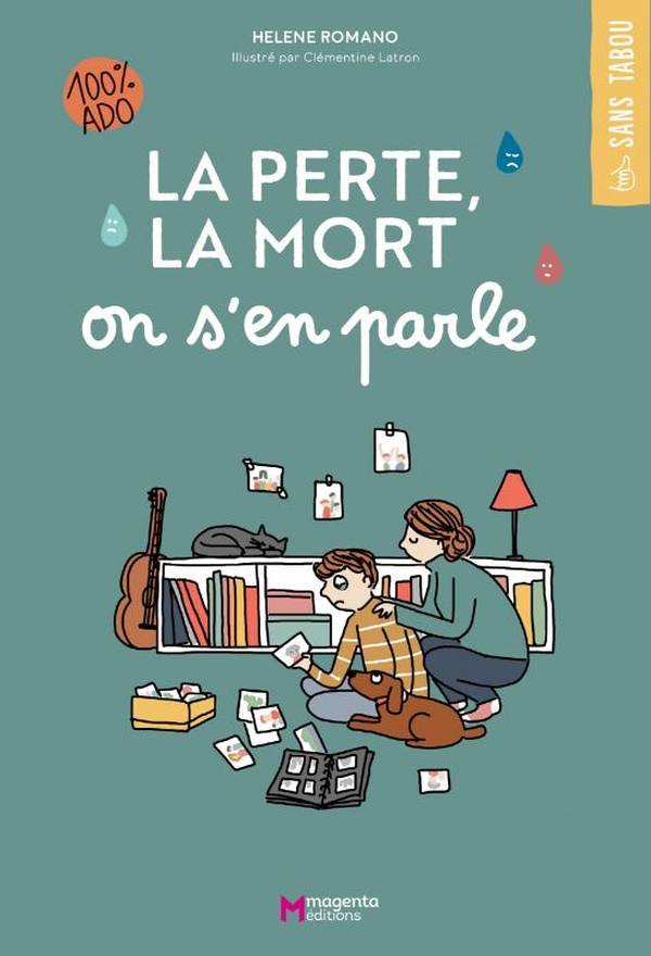 LA PERTE, LA MORT ON S'EN PARLE - ILLUSTRATIONS, COULEUR