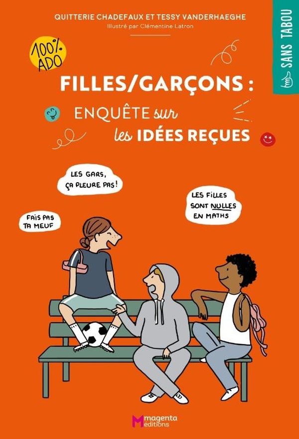 FILLES / GARCONS ENQUETE SUR LES IDEES RECUES - ILLUSTRATIONS, COULEUR