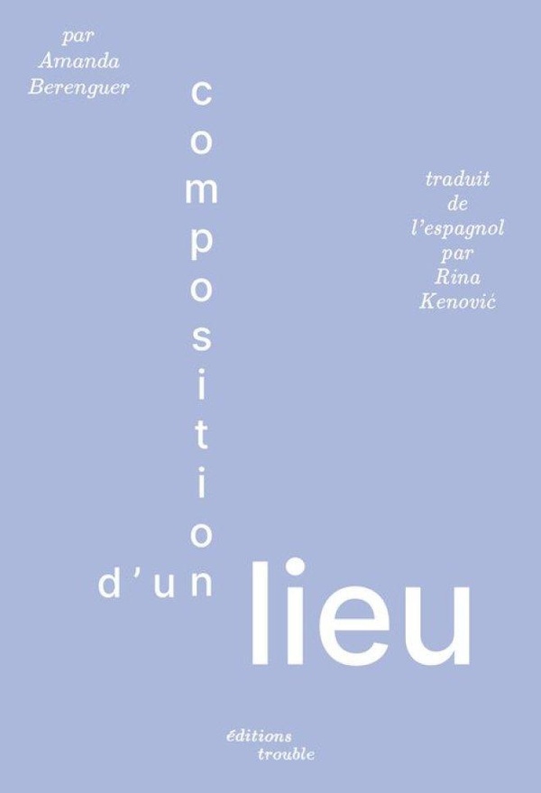COMPOSITION D'UN LIEU