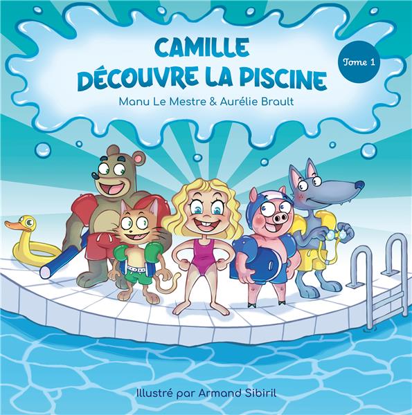 CAMILLE DECOUVRE LA PISCINE