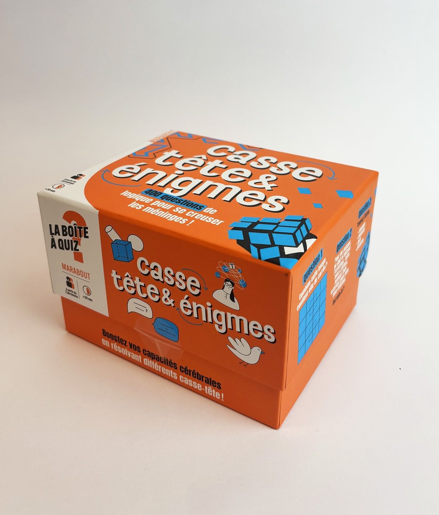 CASSE-TETE ET ENIGMES LE JEU - DEBARRASSEZ-VOUS DE VOS CARTES MYSTERE EN RESOLVANT 500 ENIGMES !