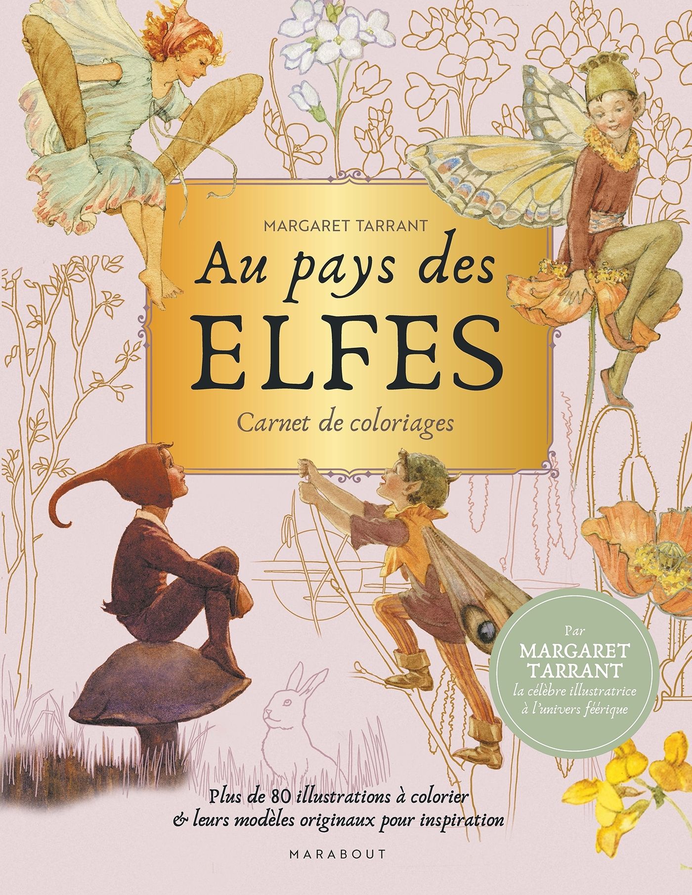 AU PAYS DES ELFES - CARNET DE COLORIAGES