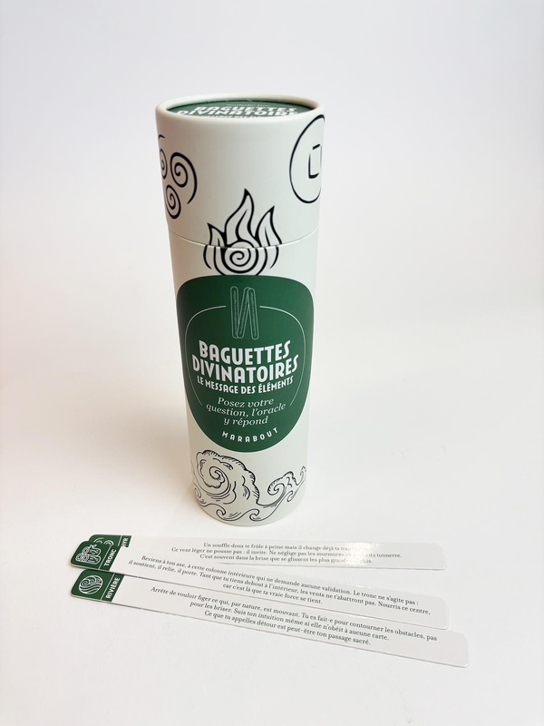 BAGUETTES DIVINATOIRES - LE MESSAGE DES ELEMENTS - POSEZ VOTRE QUESTION, L'ORACLE Y REPOND