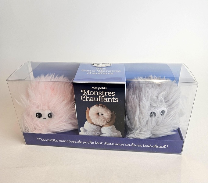 MES PETITS MONSTRES CHAUFFANTS - BLEU - MES PETITS MONSTRES DE POCHE TOUT DOUX POUR UN HIVER TOUT CH