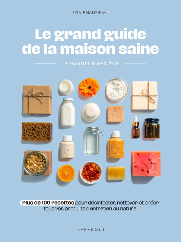 LE GRAND GUIDE DE LA MAISON SAINE - PLUS DE 100 RECETTES POUR DESINFECTER, NETTOYER ET CREER TOUS VO