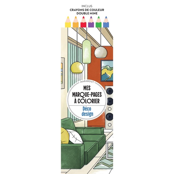 DECO DESIGN - MES MARQUE-PAGES A COLORIER