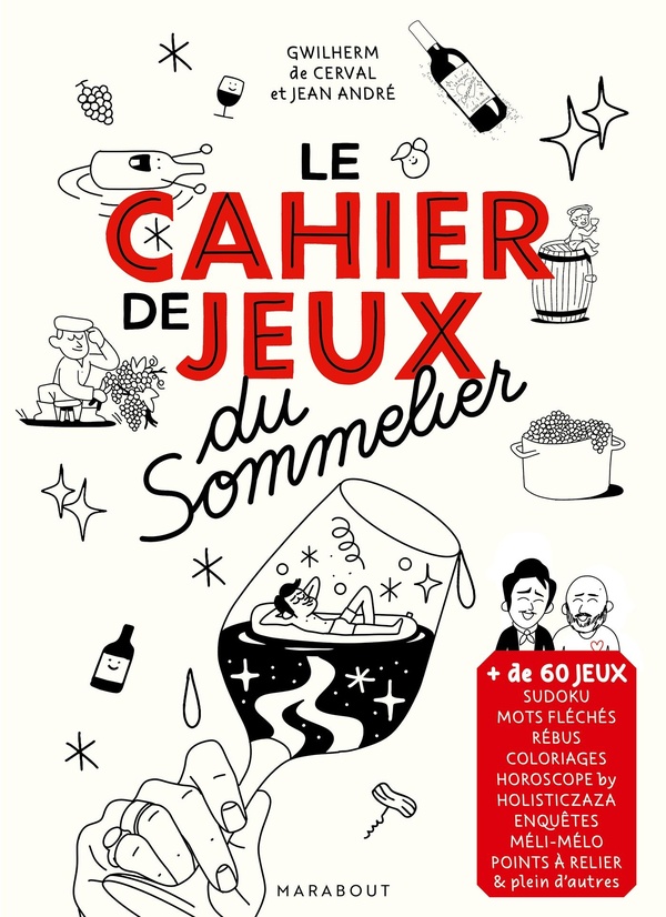 LE CAHIER DE JEUX DU SOMMELIER - NOUVELLE EDITION