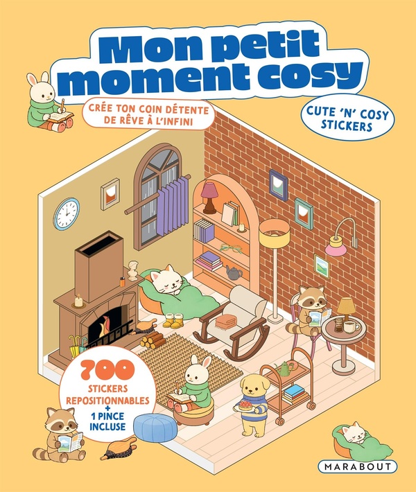 MON PETIT MOMENT COSY - CUTE 'N' COSY STICKERS