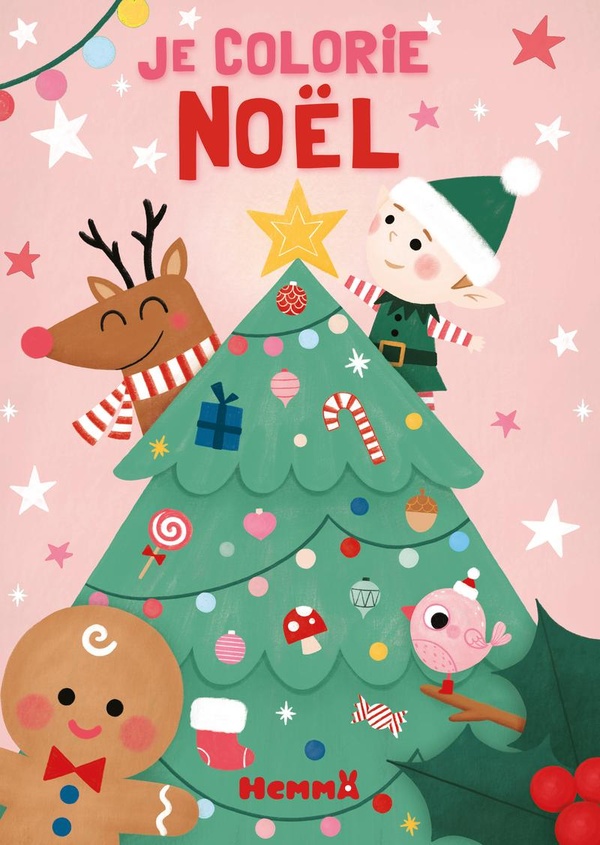 JE COLORIE NOEL