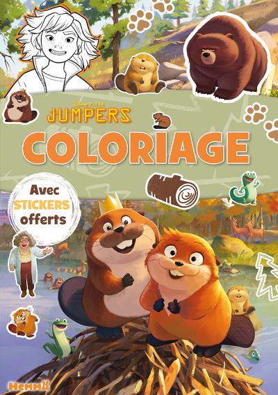 DISNEY PIXAR JUMPERS - COLORIAGE AVEC STICKERS OFFERTS