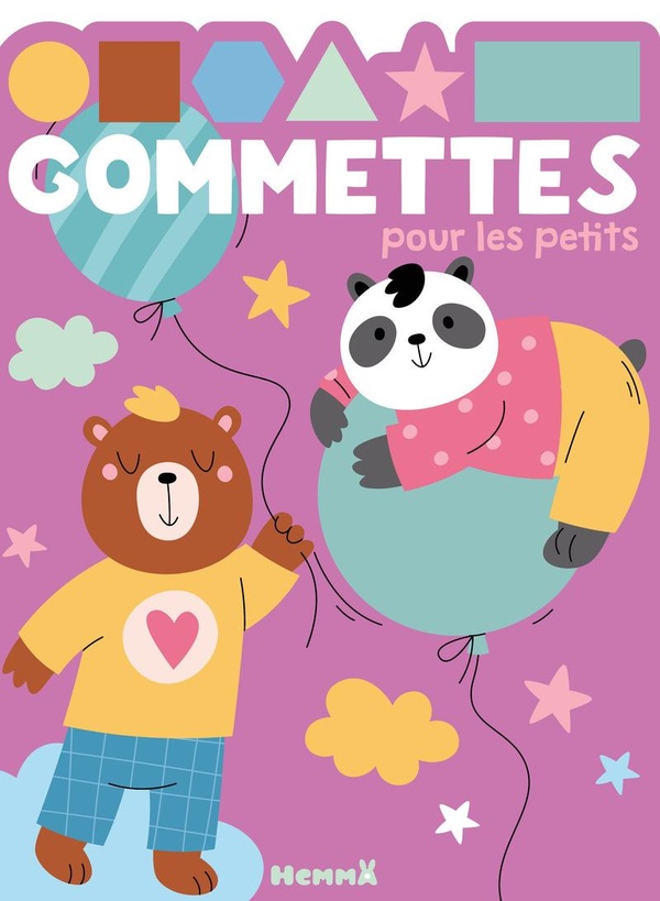 GOMMETTES POUR LES PETITS (OURSON ET PANDA)