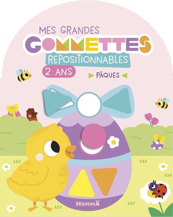 MES GRANDES GOMMETTES REPOSITIONNABLES - 2 ANS - PAQUES
