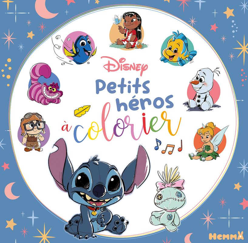 DISNEY - PETITS HEROS A COLORIER