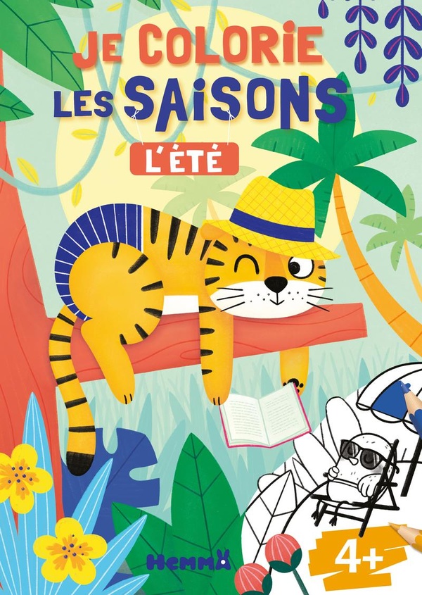 JE COLORIE LES SAISONS - L'ETE