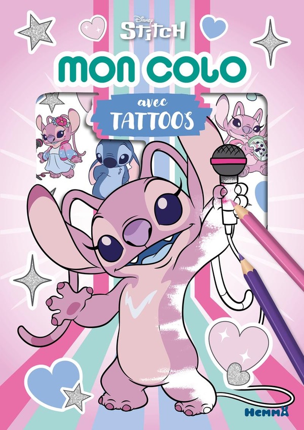 DISNEY STITCH - MON COLO AVEC TATTOOS (ANGEL)
