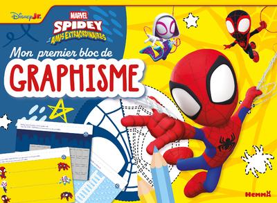 MARVEL SPIDEY ET SES AMIS EXTRAORDINAIRES - MON PREMIER BLOC DE GRAPHISME
