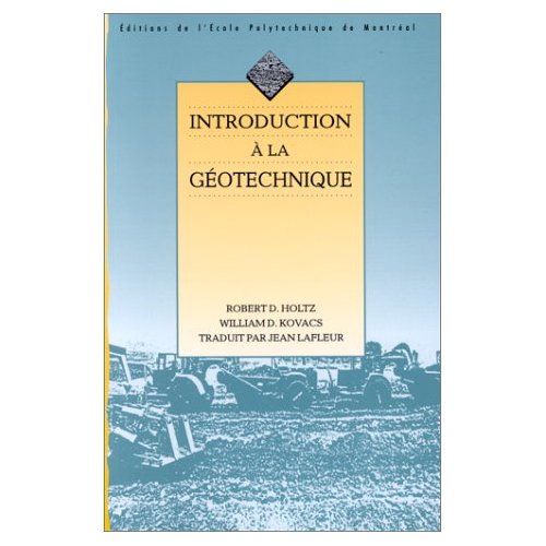 INTRODUCTION A LA GEOTECHNIQUE