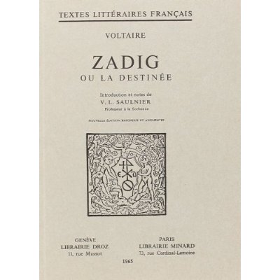 ZADIG OU LA DESTINEE