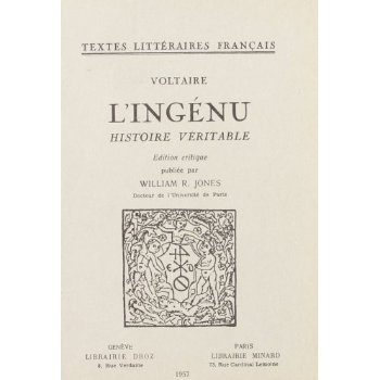 L'INGENU : HISTOIRE VERITABLE