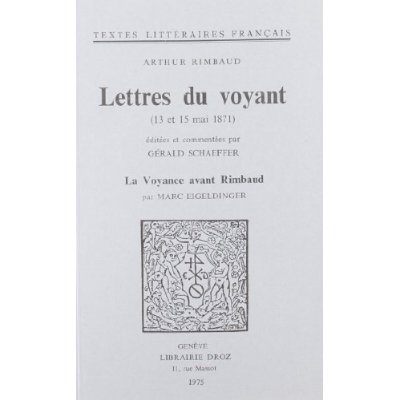LETTRES DU VOYANT : 13 ET 15 MAI 1871