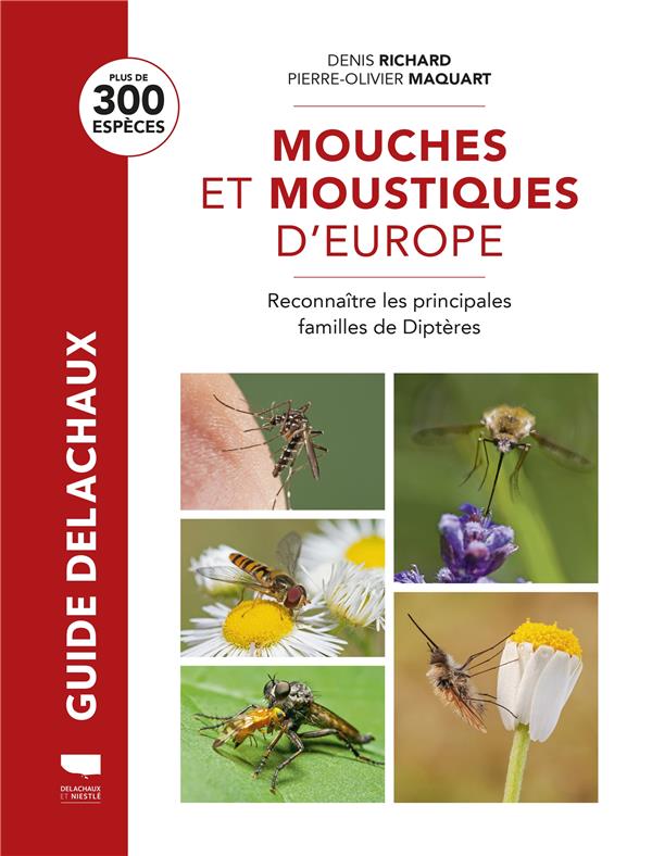 MOUCHES ET MOUSTIQUES - TOUTES LES FAMILLES DE DIPTERES D'EUROPE
