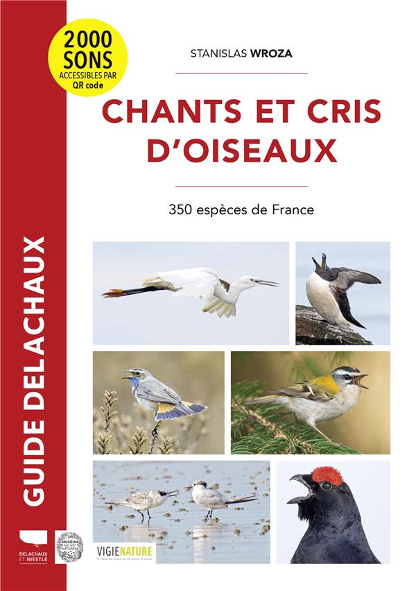 couverture du livre CHANTS ET CRIS D'OISEAUX - 350 ESPECES DE FRANCE