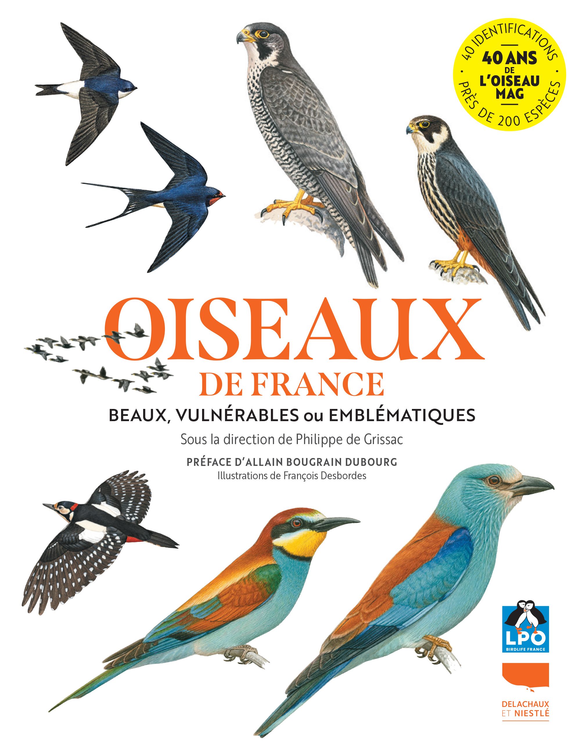 OISEAUX DE FRANCE - BEAUX, VULNERABLES OU EMBLEMATIQUES