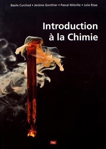 INTRODUCTION A LA CHIMIE