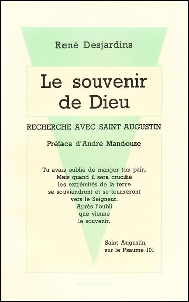 LE SOUVENIR DE DIEU - RECHERCHE AVEC SAINT AUGUSTIN