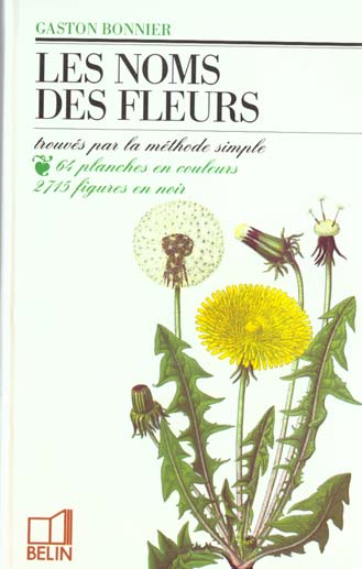 LES NOMS DES FLEURS