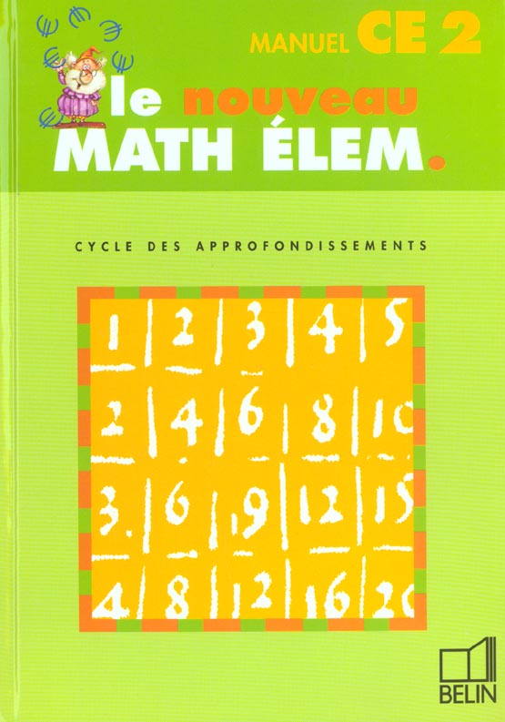 NOUVEAU MATH ELEM. CE2 - CYCLE DES APPRENTISSAGES FONDAMENTAUX