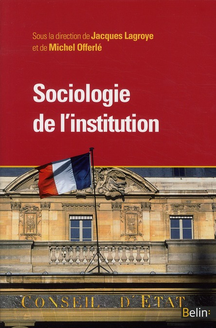 SOCIOLOGIE DE L'INSTITUTION