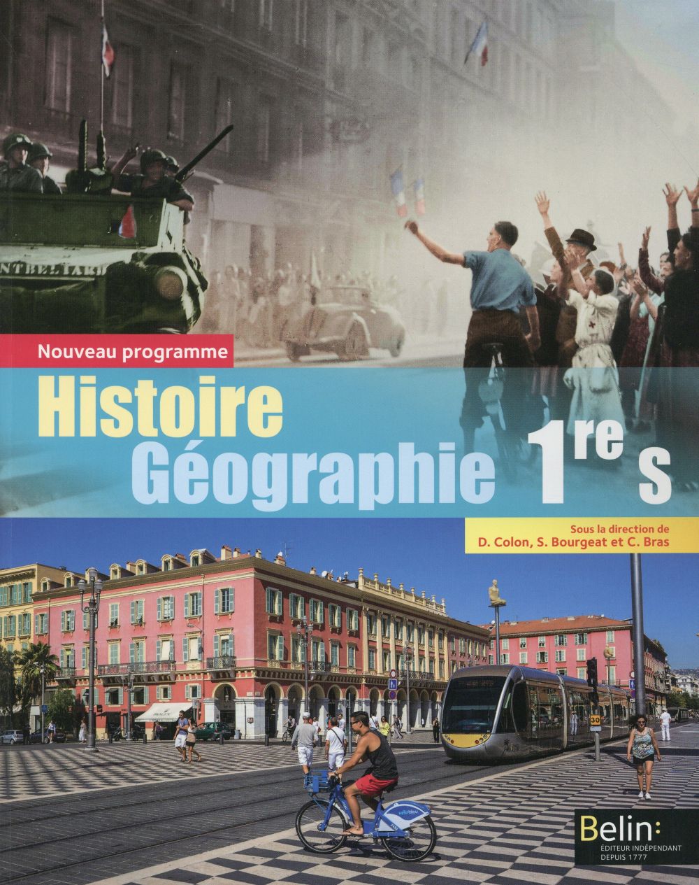 HISTOIRE GEOGRAPHIE - 1RE S (2015) - MANUEL ELEVE - GRAND FORMAT