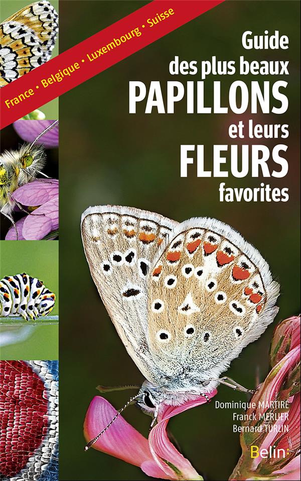GUIDE DES PLUS BEAUX PAPILLONS ET LEURS FLEURS FAVORITES - FRANCE, BELGIQUE, LUXEMBOURG, SUISSE