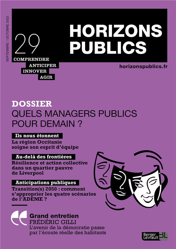 QUEL MANAGERS PUBLICS POUR DEMAIN