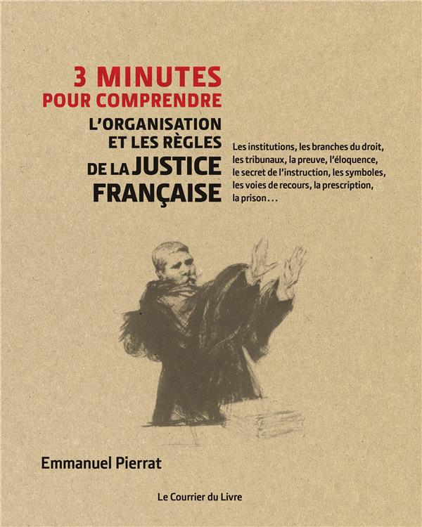 3 MINUTES POUR COMPRENDRE L'ORGANISATION ET LES REGLES DE LA JUSTICE FRANCAISE