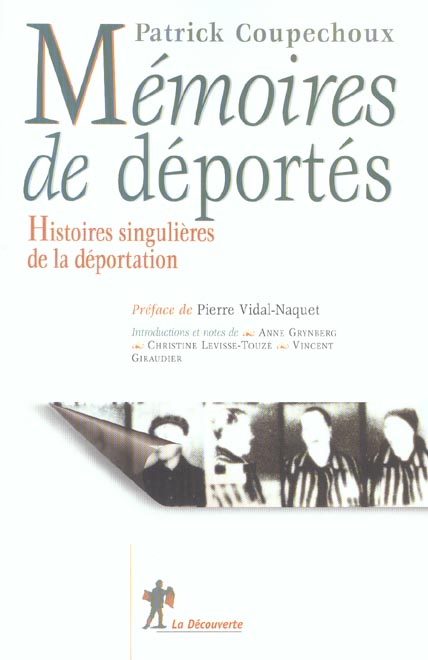 MEMOIRES DE DEPORTES HISTOIRES SINGULIERES DE LA DEPORTATION